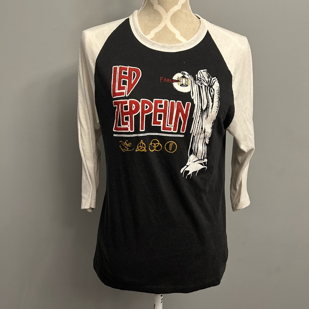 Vintage Led Zeppelin Baseball Tee